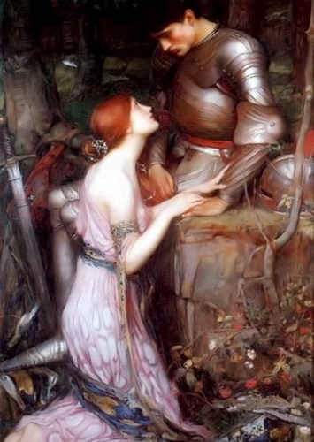 A Hot Love Story Lady Chatterly's Lover 27 A very seductive dress on a pretty girl with long red hair and a knight in shining armour.