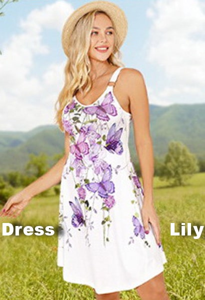 Buy pretty dresses and look lovely and feel real pretty.